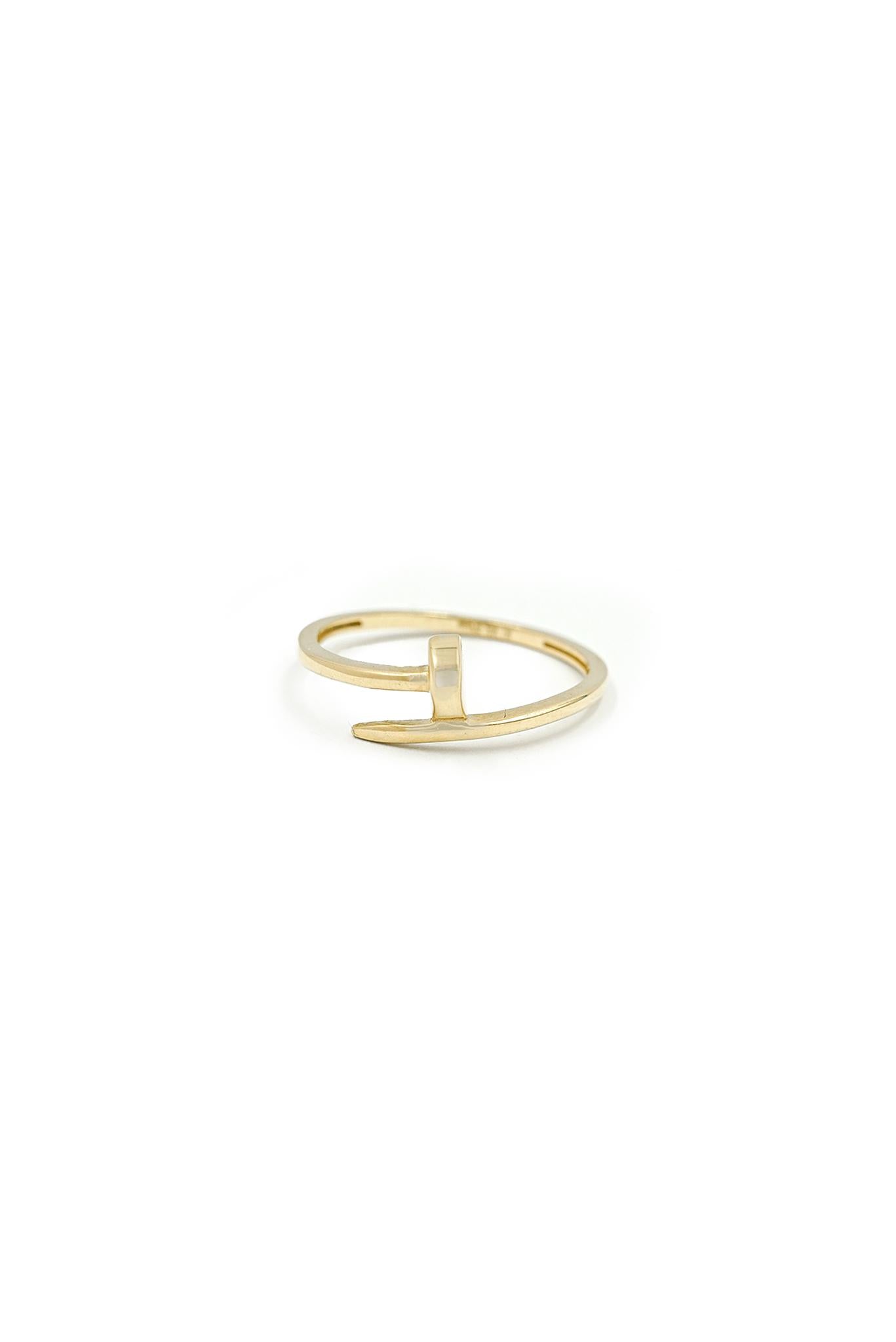 Anillo 10 kilates clavo delgado liso..png