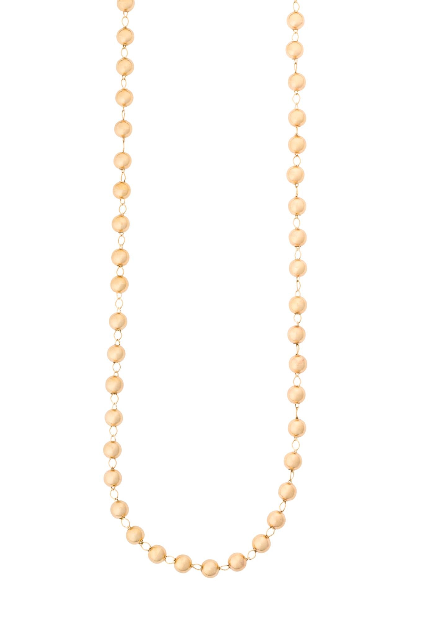Cadena 10K con bolitas lisas y eslabón de semilla intercalado, bolitas de 0.5 mm de ancho..png