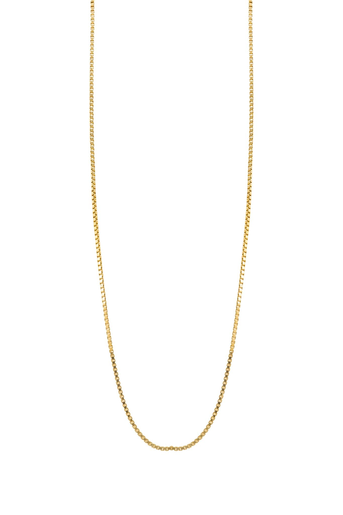 Cadena de oro solido de 14 kilates con un estilo de cilindro .png
