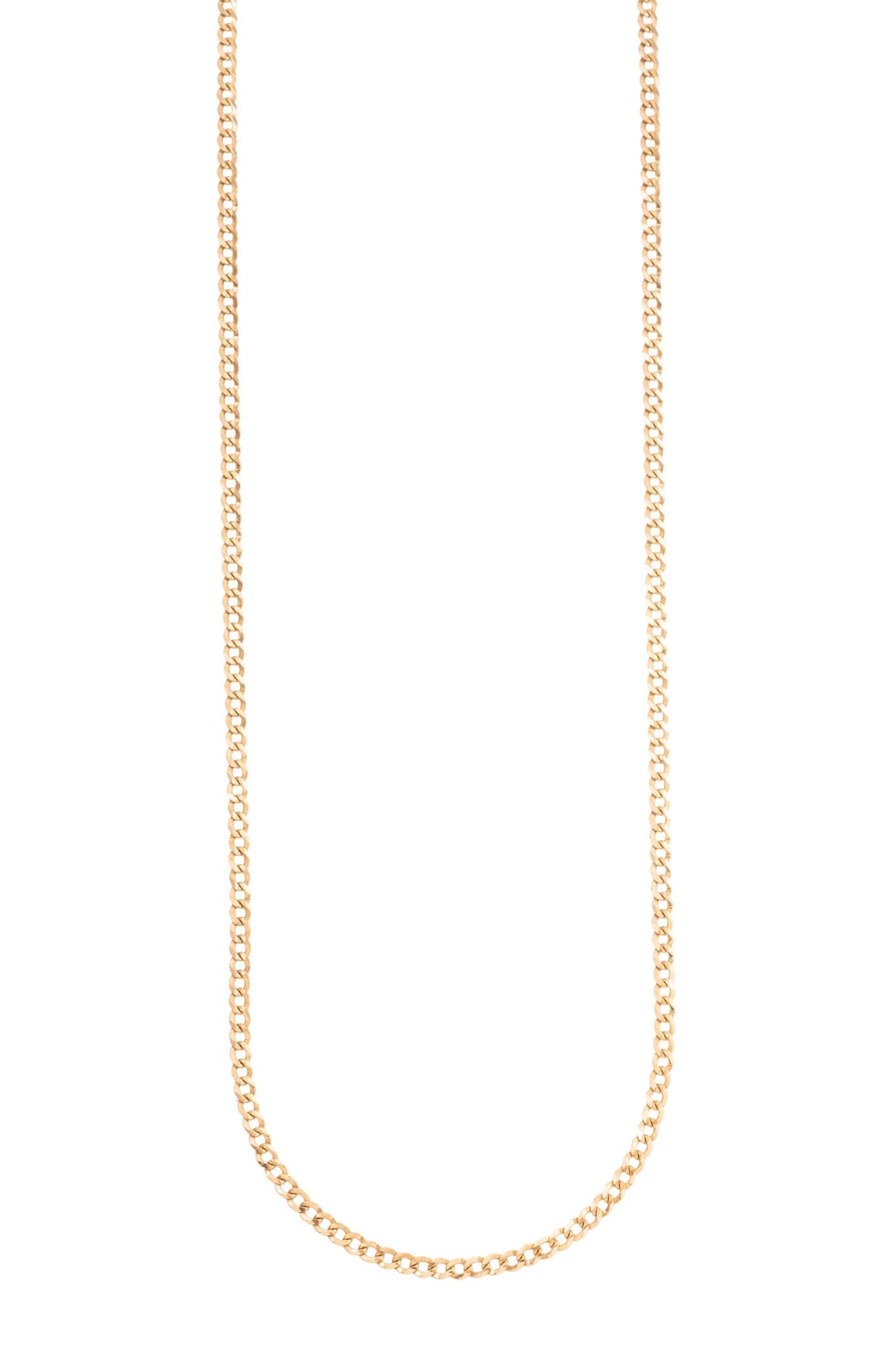 Cadena de oro sólido en 10 kilates con tejido circular liso grosor 0.3 mm..png