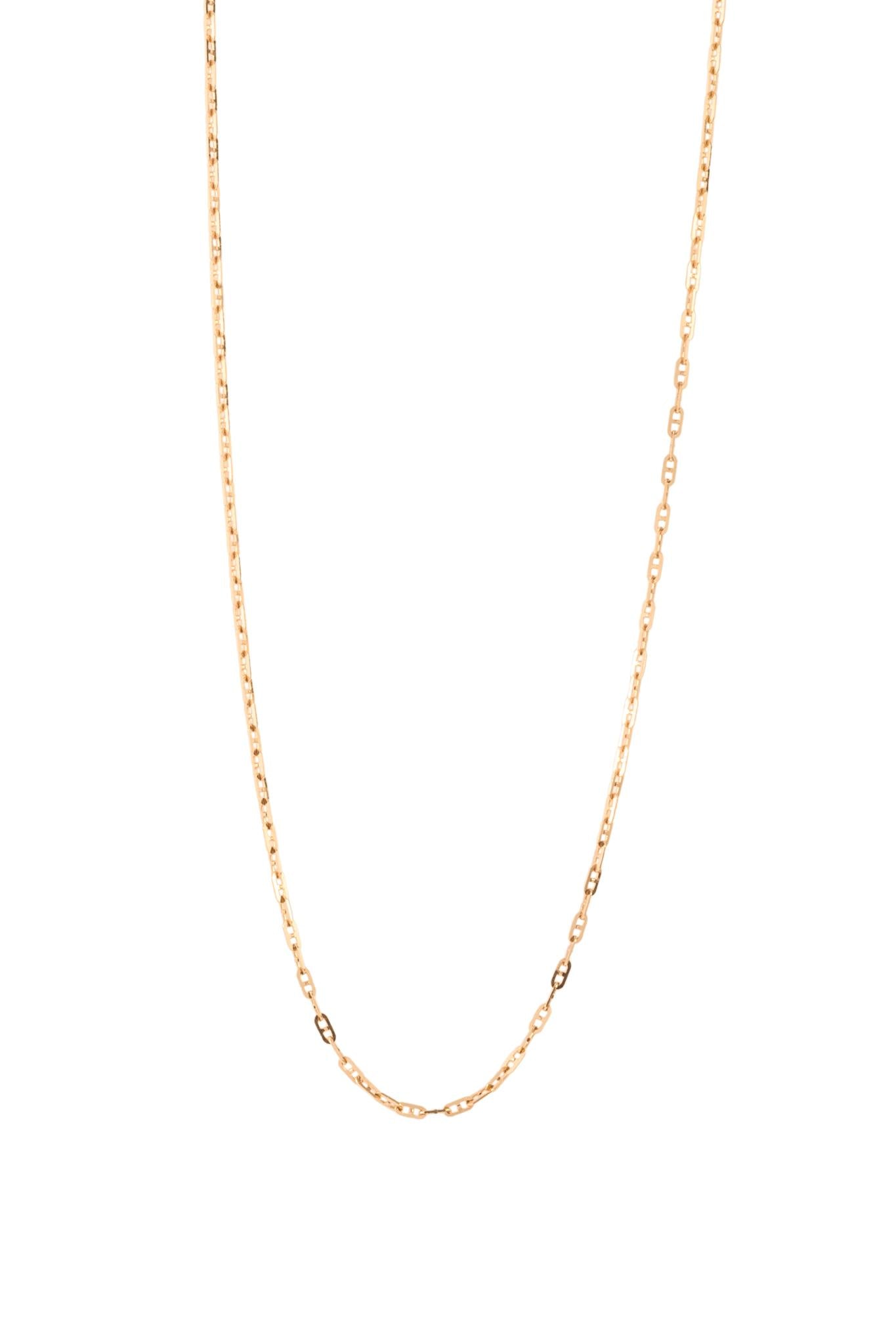 Cadena de oro sólido en 10 kilates con tejido gucci mini liso..png