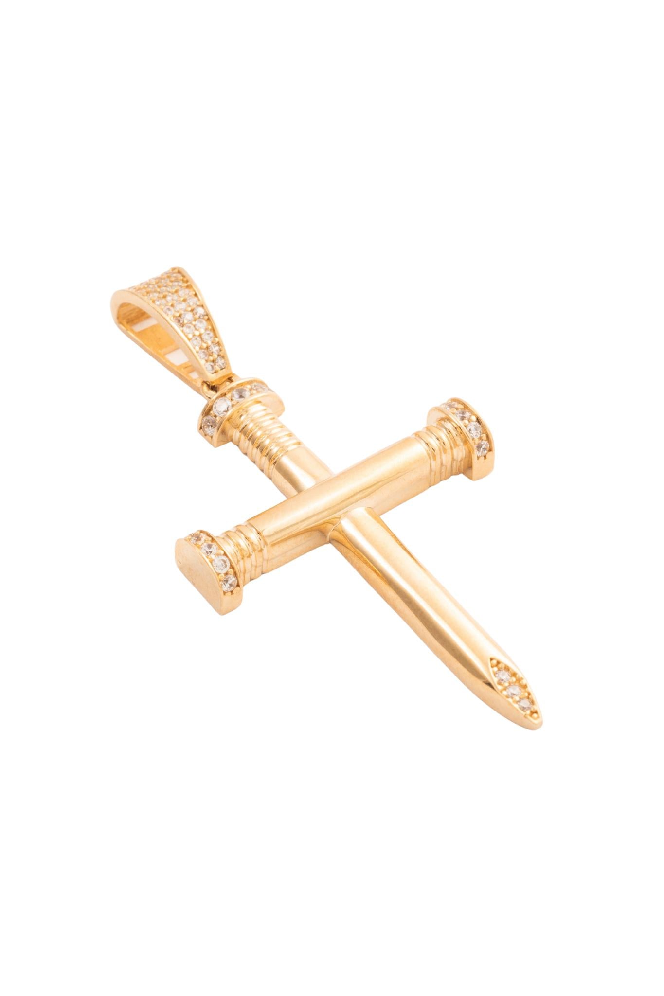 Dije 10 kilates clavos, puntas de zirconias y asa grande tupida de zirconias..png