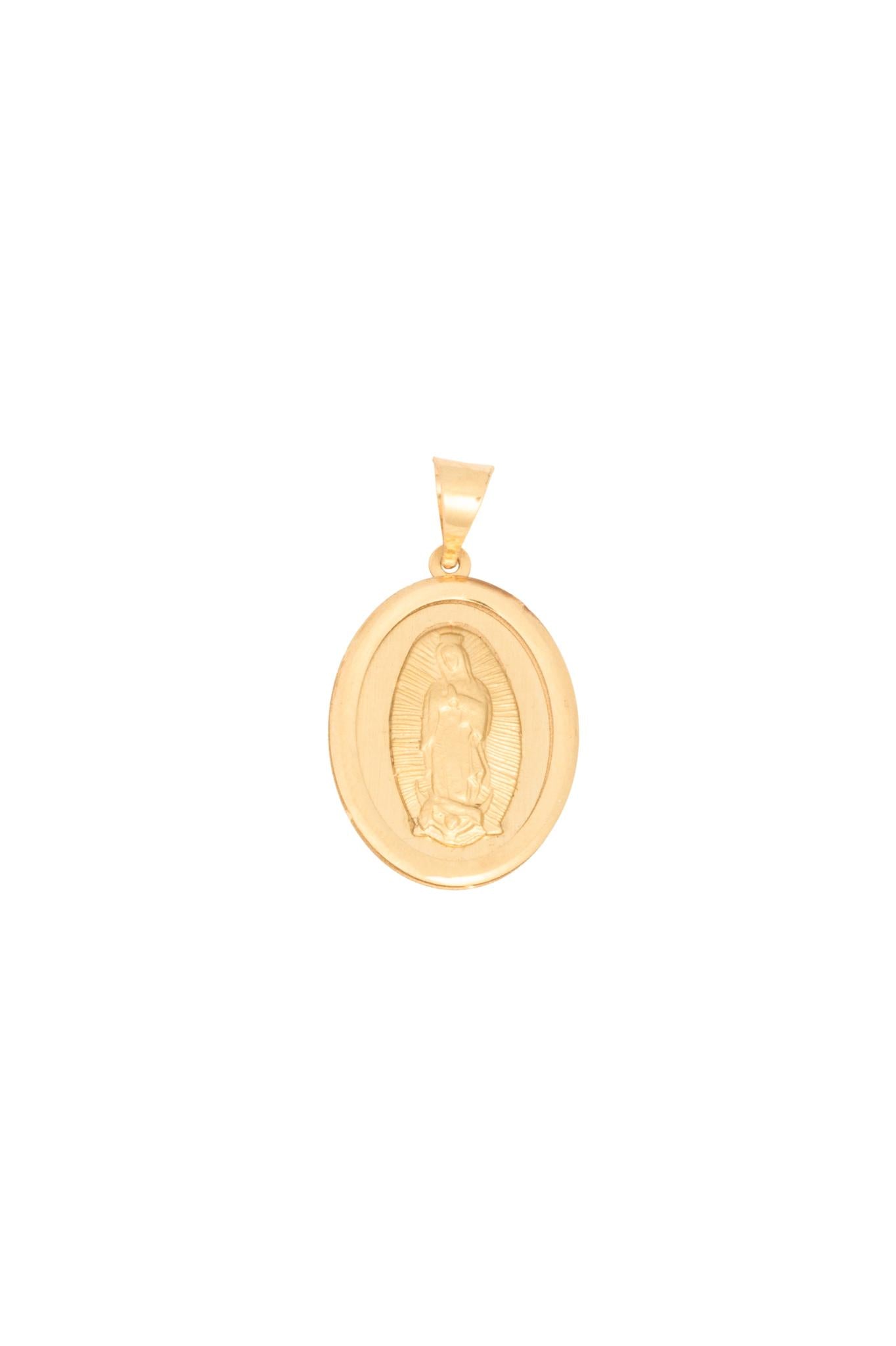Dije 10 kilates medalla ovalada chica Virgen de Guadalupe fondo mate..png