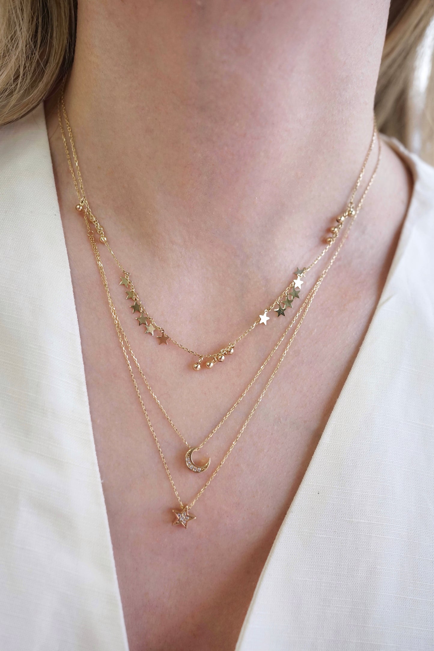 LAYERING NECKLACE 19