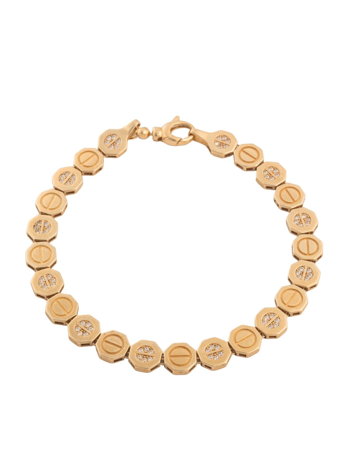 Pulsera 10 kilates eslabones circulares cartier liso y zirconias.png