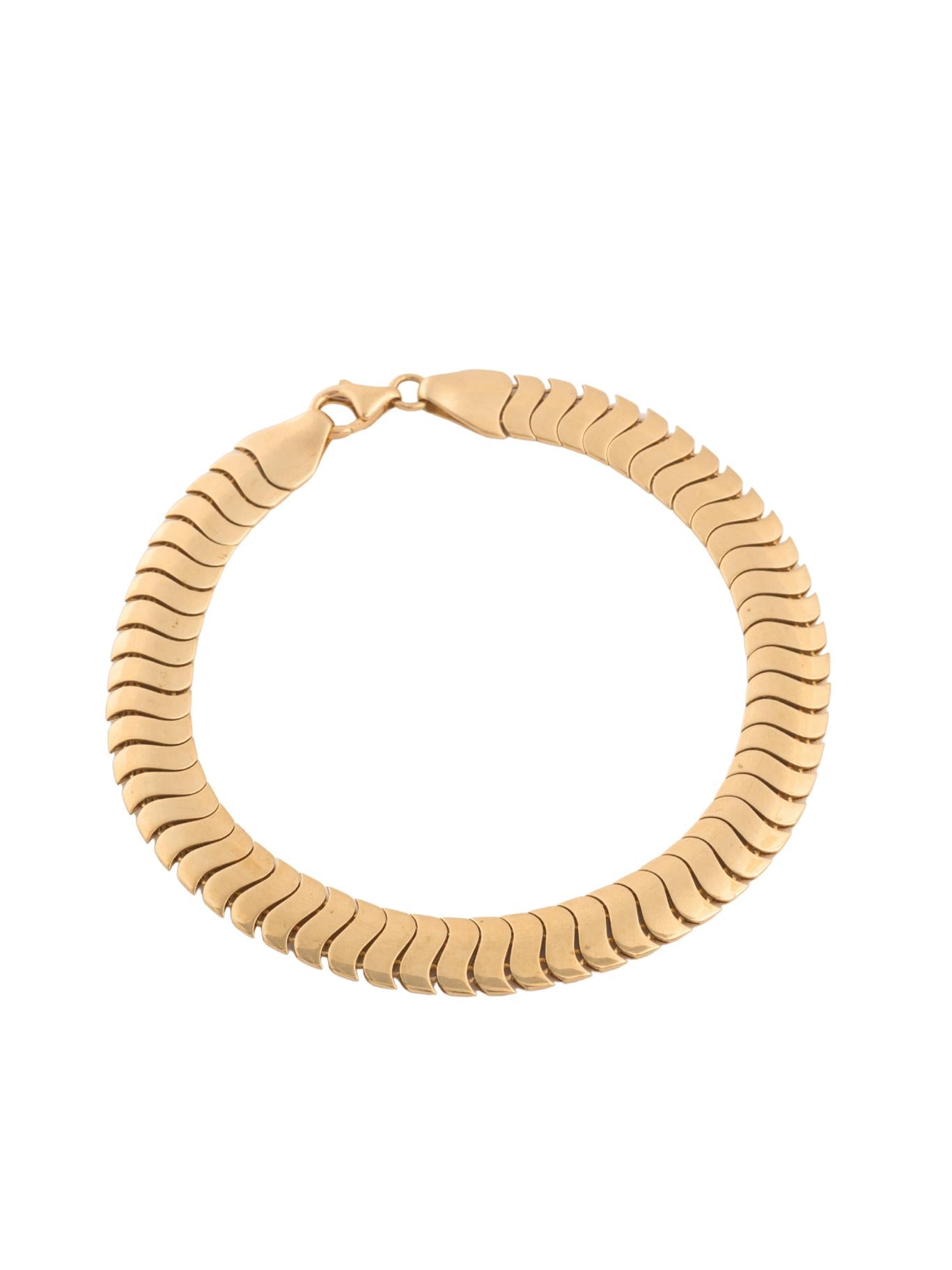 Pulsera 10 kilates eslabones en S lisas.png