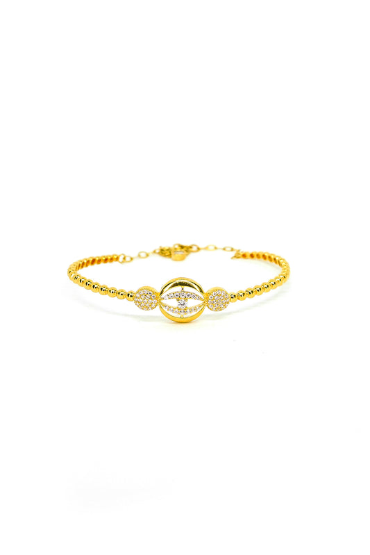 PULSO OJO CENTRO CON BOLITAS