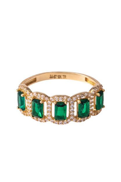 Anillo de oro 10 kilates con cinco cuadros .png