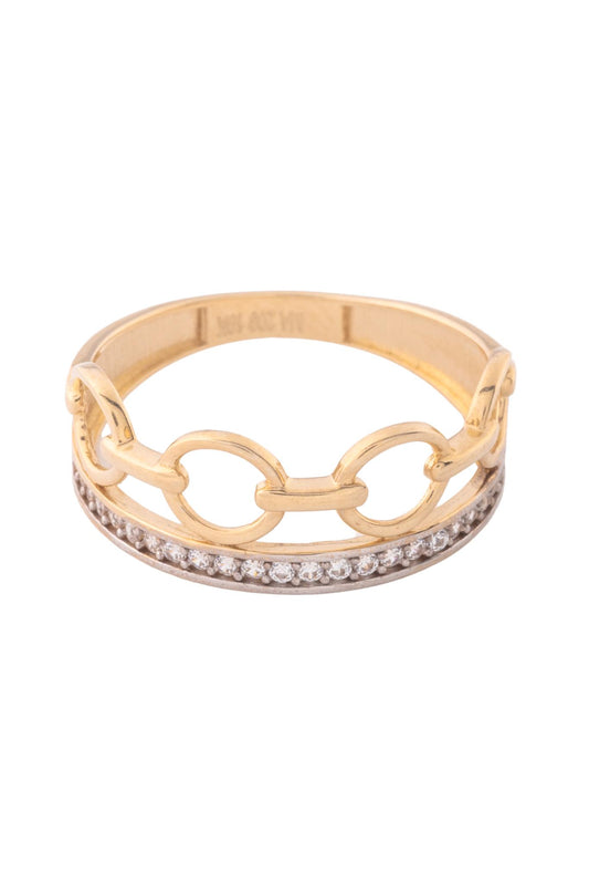Anillo de oro solido en 10 kilates con 4 aros huecos y una linea de estilo churumbela.png