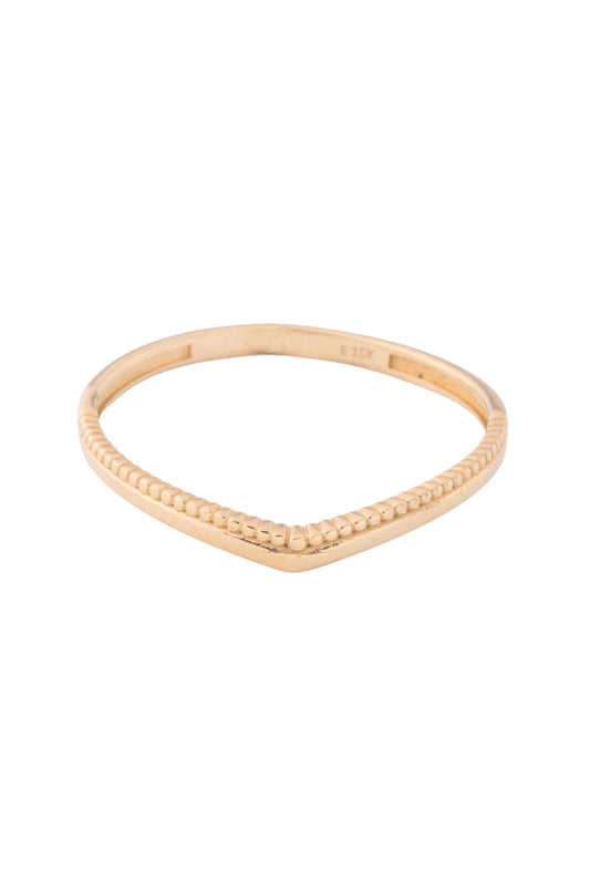 Anillo de oso solido en 10 kilates con un estilo de pico de corona.png