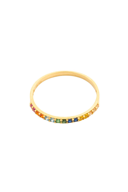 Anillo en 10 kilates con media churumbela rainbow.png