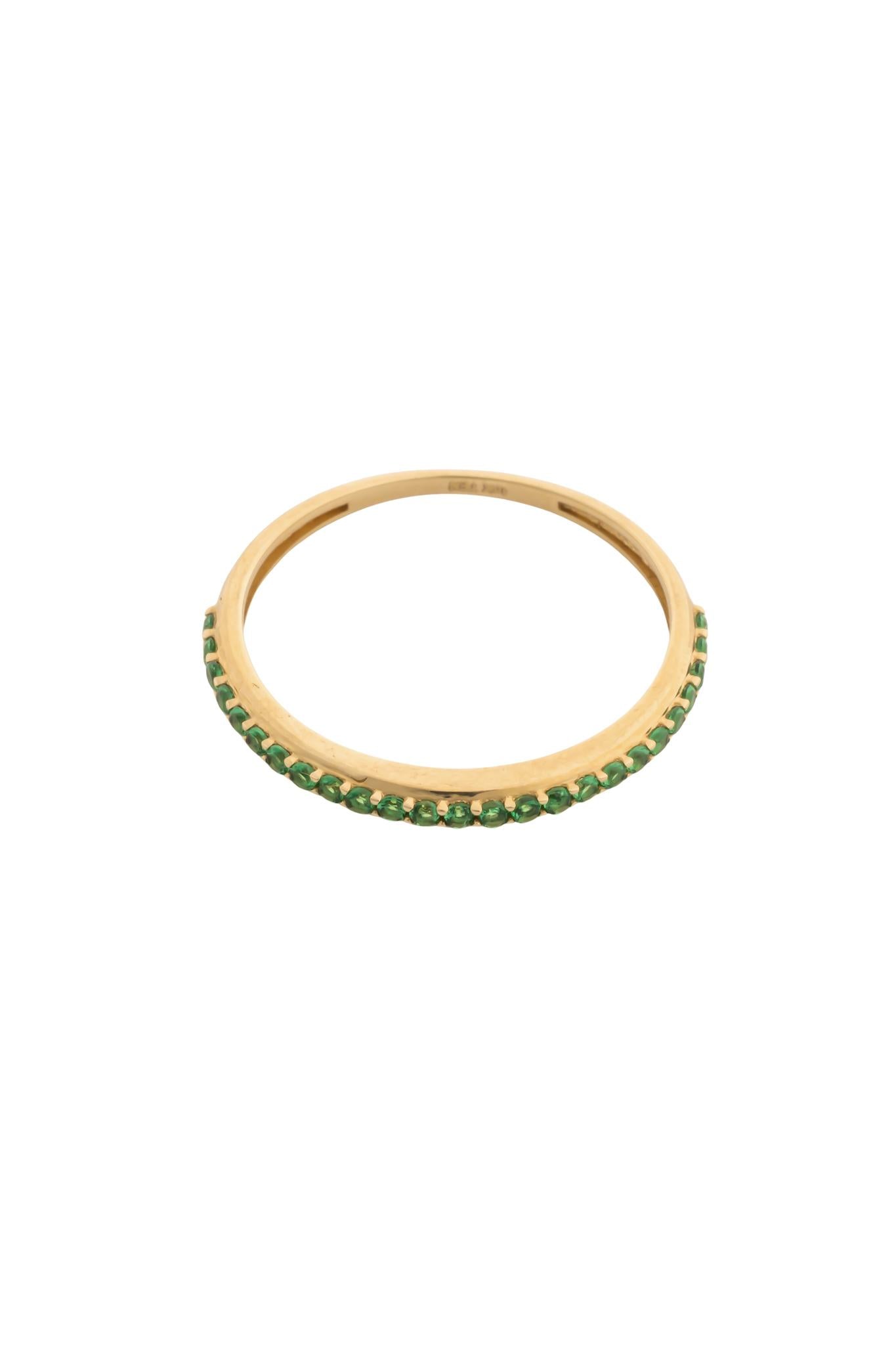 Anillo en 10 kilates con media churumbela verde.png