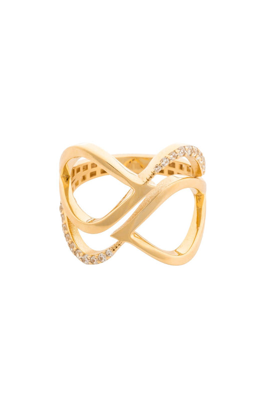 Anillo en 14 kilates con infinito doble liso y zirconia.png