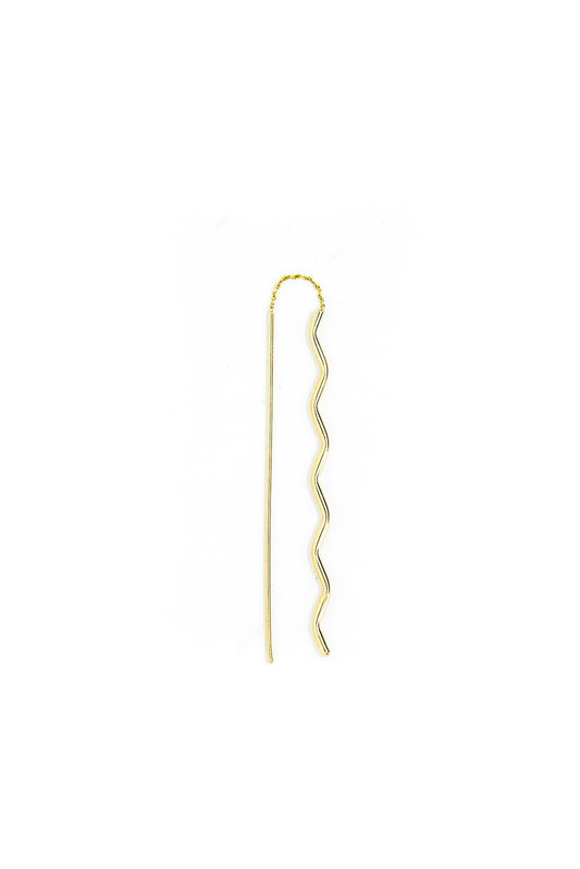 Arete de 10 kilates con cadena y zigzag rígido..png