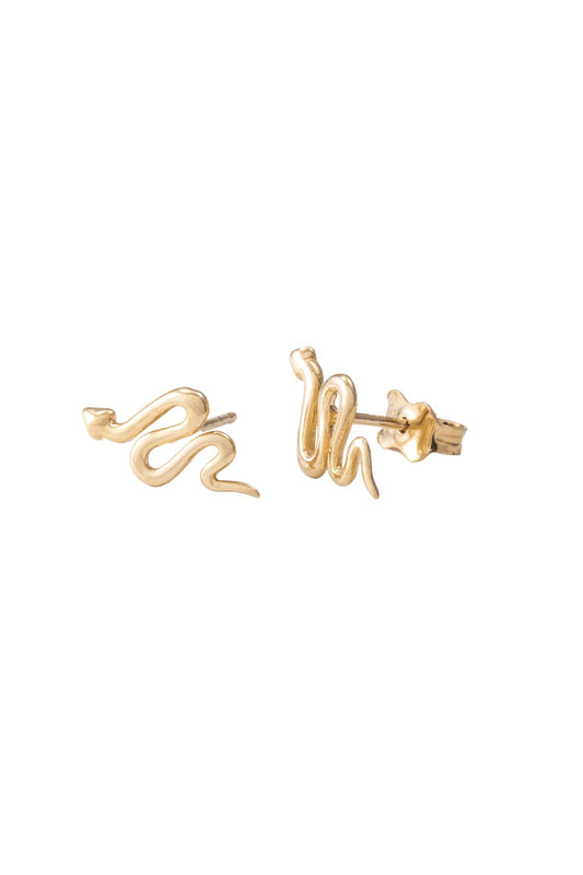 Arete de oro solido en 10 kilates con forma de vibora delgada.png