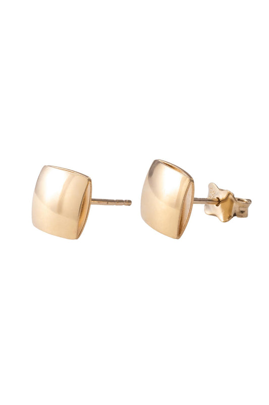 Arete de oro solido en 10 kilates con formar de cuadrado liso .png