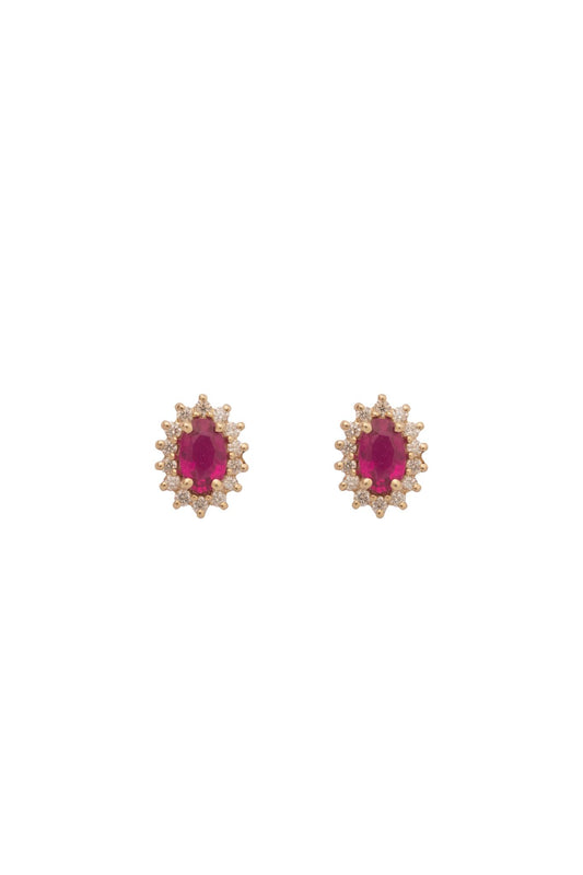 Arete de oro sólido en 14 kilates con rubies de 0.72 ct y diamantes al rededor de 0.17 ct..png