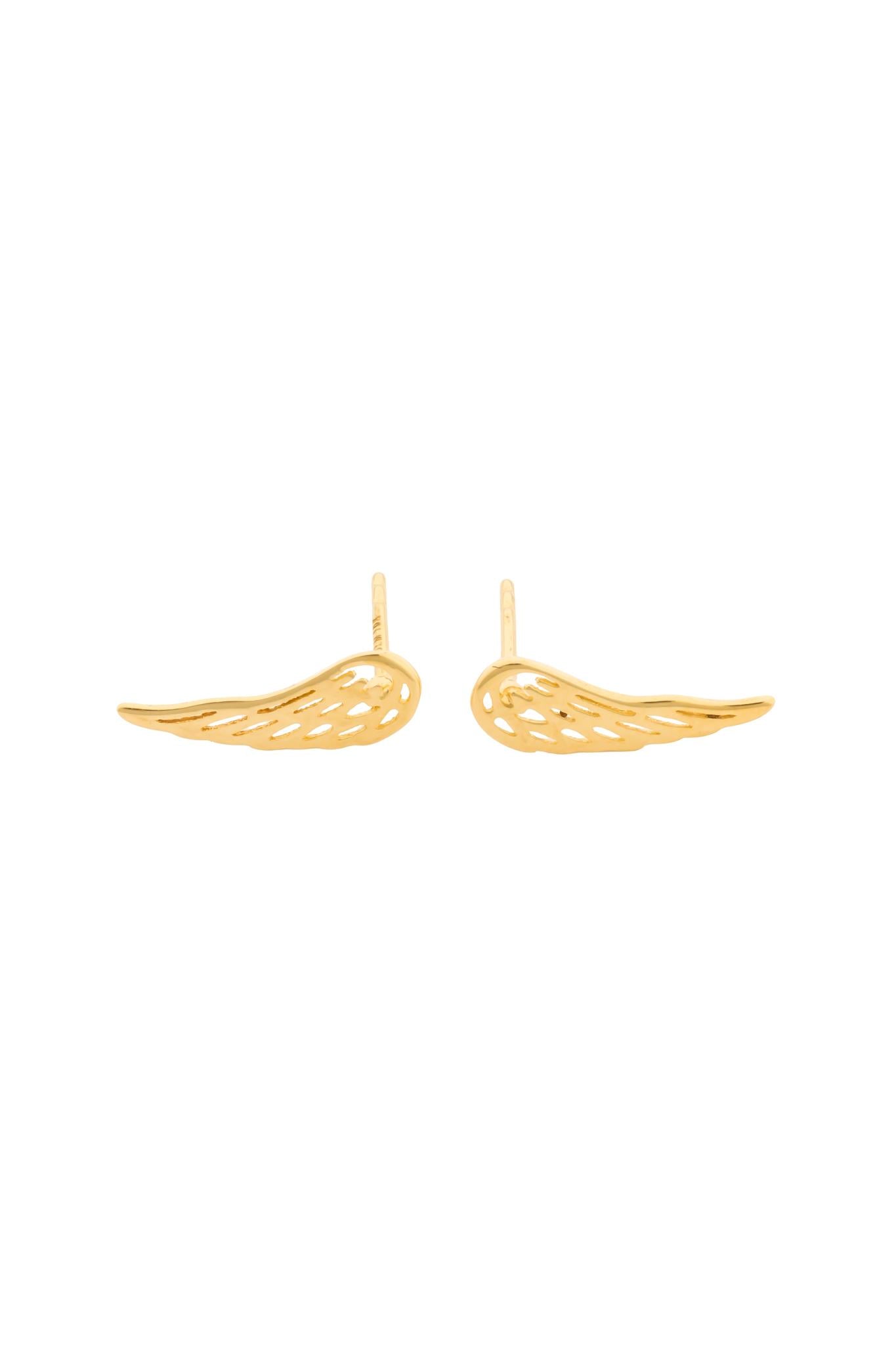 Arete en 10 kilates con ala lisa.png