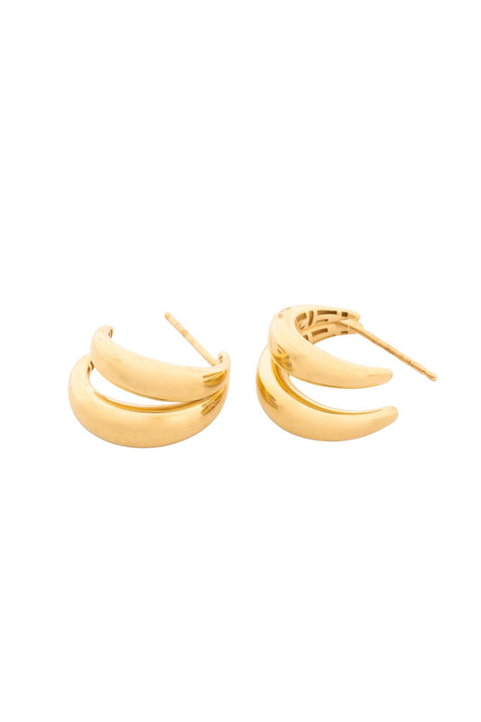 Arete en 14 kilates estilo arracada mini doble en gota.png