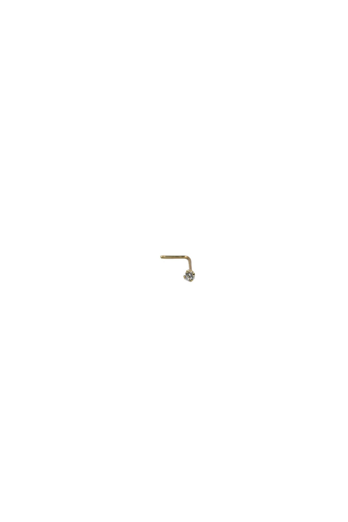 Arete nariz de oro sólido de 10 kilates con una zirconia en la punta.png