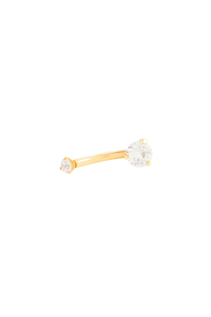 Arete ombligo en 10 kilates con doble zirconia sencilla.png