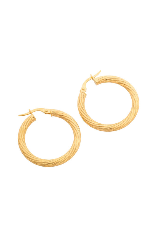 Arracada en 10 kilates circular trenzada diamantada.png