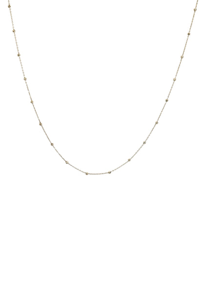 Cadena 10 kilates dijes de bolitas diamantadas chicas..png
