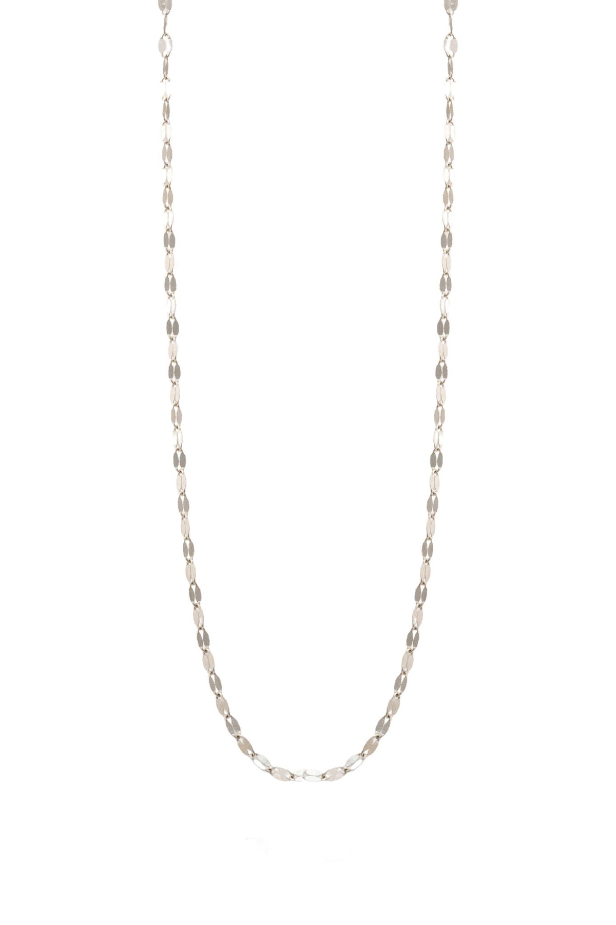 Cadena de 10 kilates de tejido grano de café en oro blanco..png