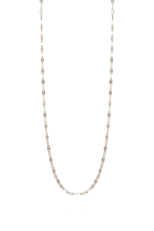 Cadena de 10 kilates de tejido grano de café en oro blanco..png