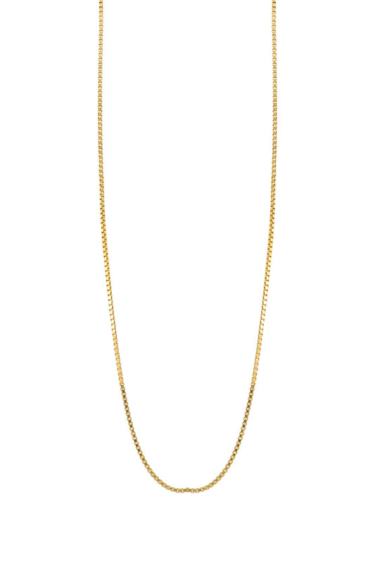 Cadena de oro solido de 14 kilates con un estilo de cilindro .png