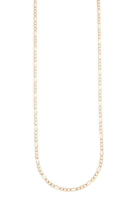 Cadena de oro sólido en 10 kilates con tejido cartier liso grosor 0.3mm..png