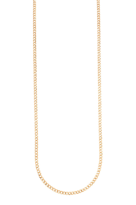 Cadena de oro sólido en 10 kilates con tejido circular liso grosor 0.3 mm..png