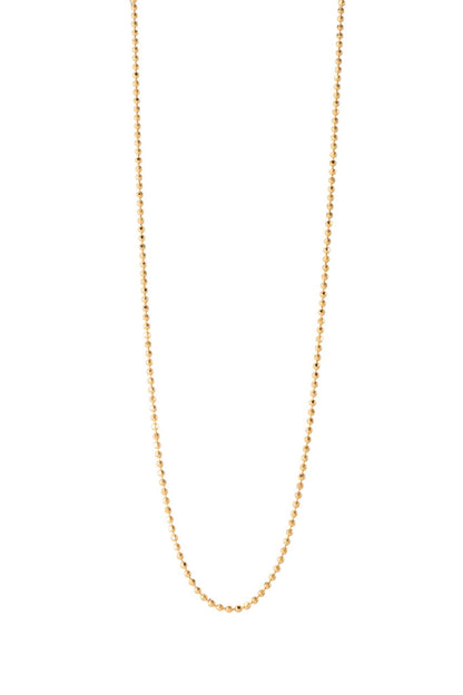 Cadena de oro sólido en 10 kilates con tejido de bolitas diamantadas chicas pegadas..png