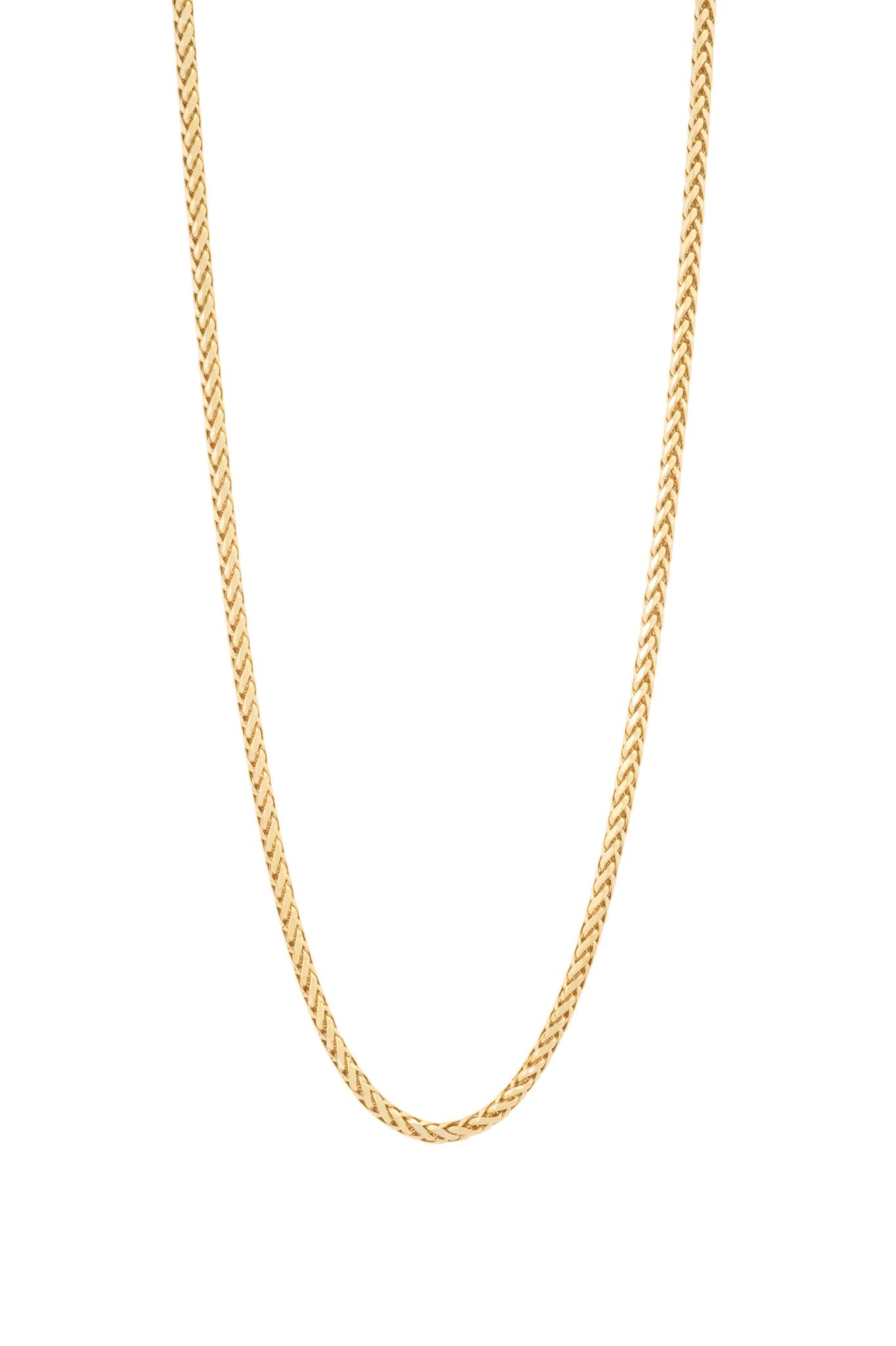 Cadena de oro sólido en 10 kilates con tejido de espina gruesa larga..png