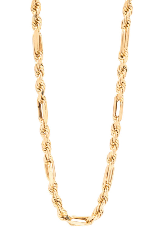 Cadena de oro sólido en 10 kilates, estilo torzal y torzal abierto formando óvalo..png