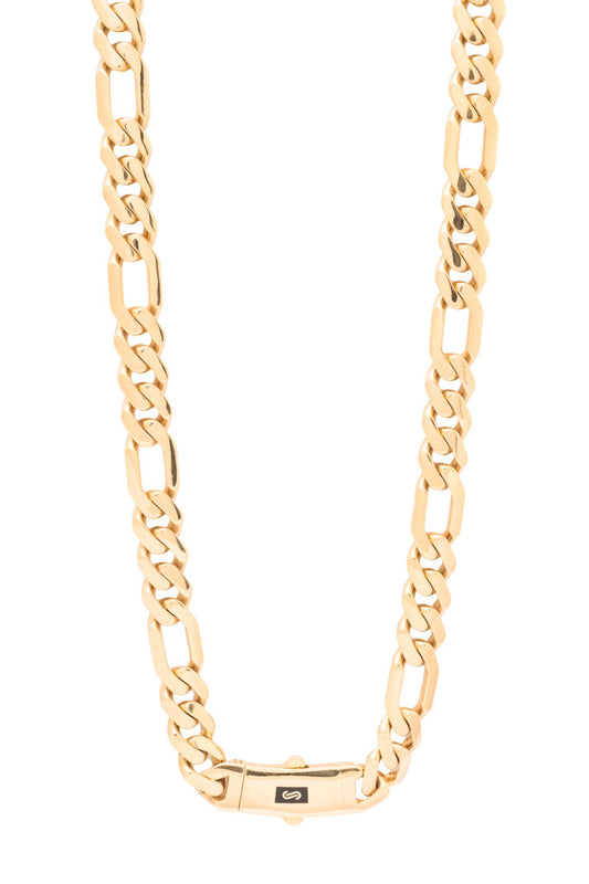 Cadena de oro sólido en 10 kilates, estilo tres y uno..png