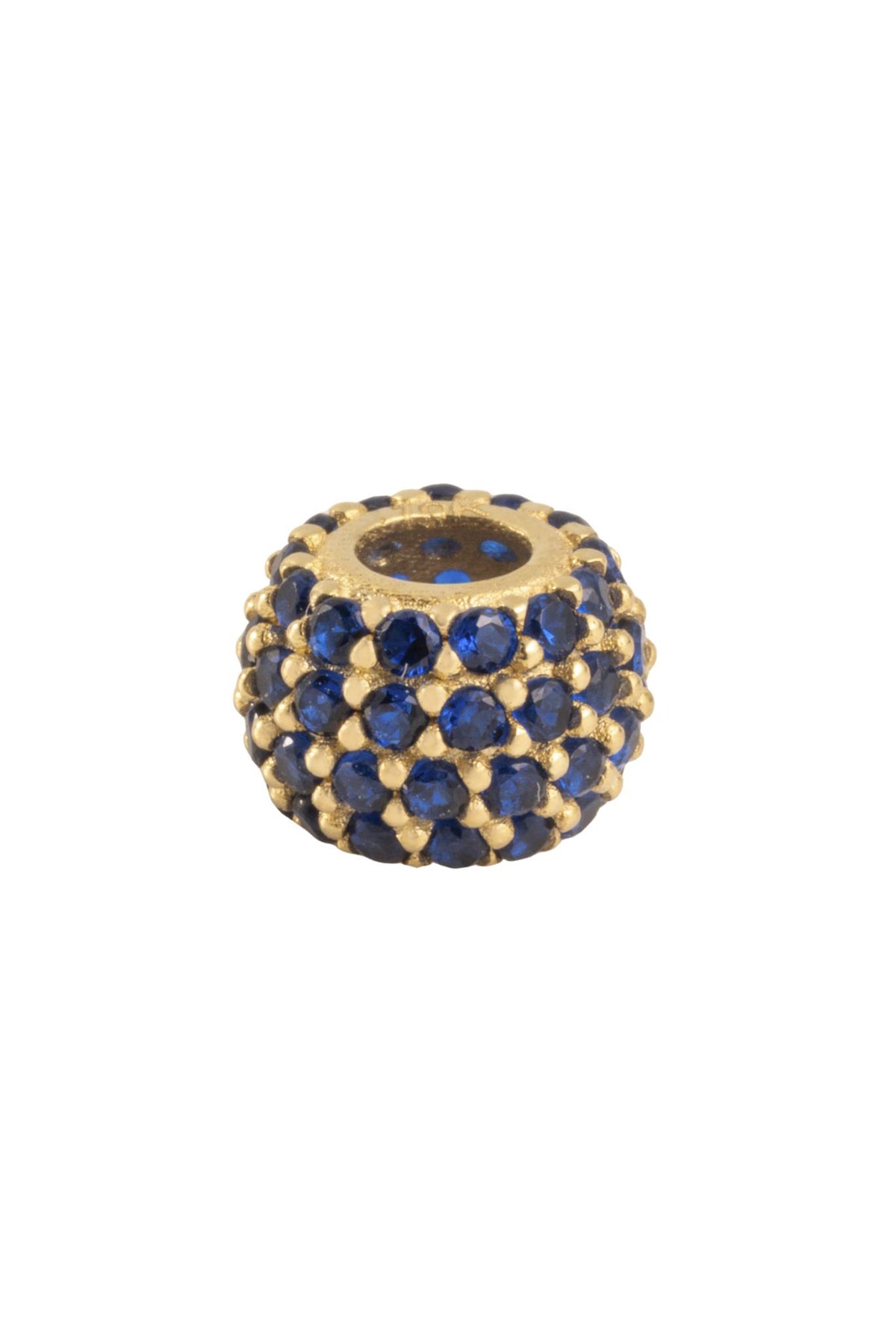 Dije 10 kilates, bola tupida con zirconias azul rey..png