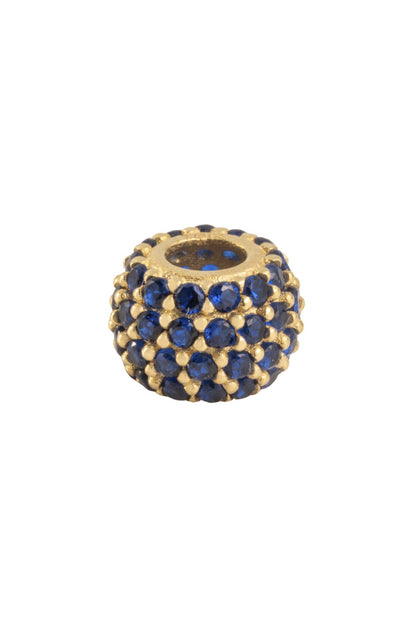 Dije 10 kilates, bola tupida con zirconias azul rey..png