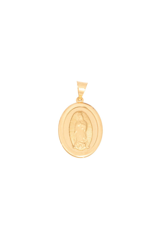 Dije 10 kilates medalla ovalada chica Virgen de Guadalupe fondo mate..png