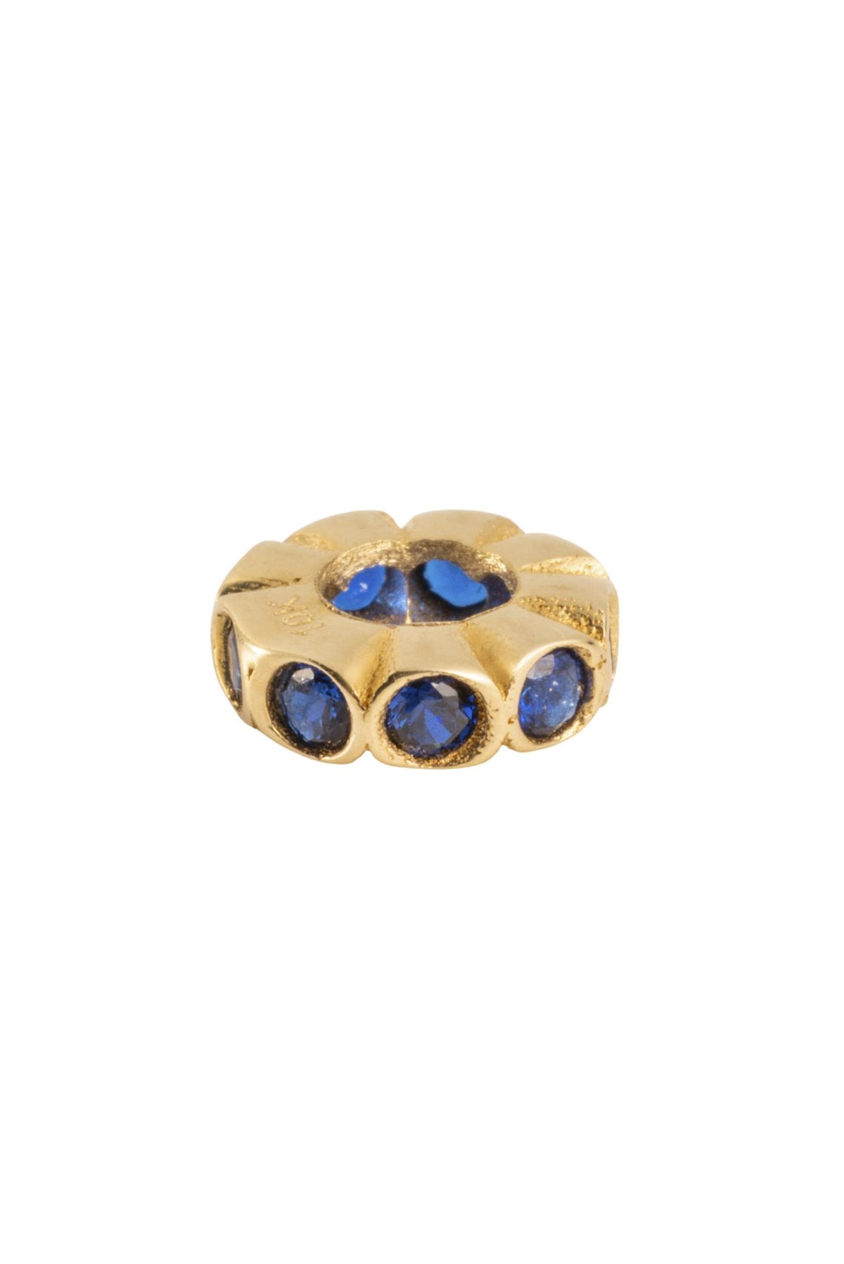 Dije 10 kilates, rueda con zirconias biseladas azules..png