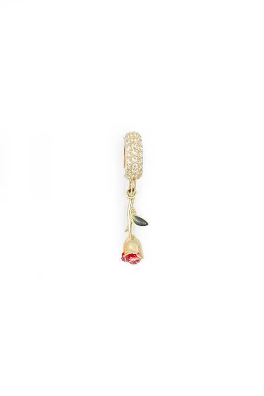 Dije charm 14 kilates dije flor esmaltada roja y verde..png