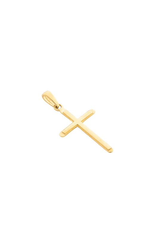Dije en 10 kilates con cruz rectangular plana delgada.png
