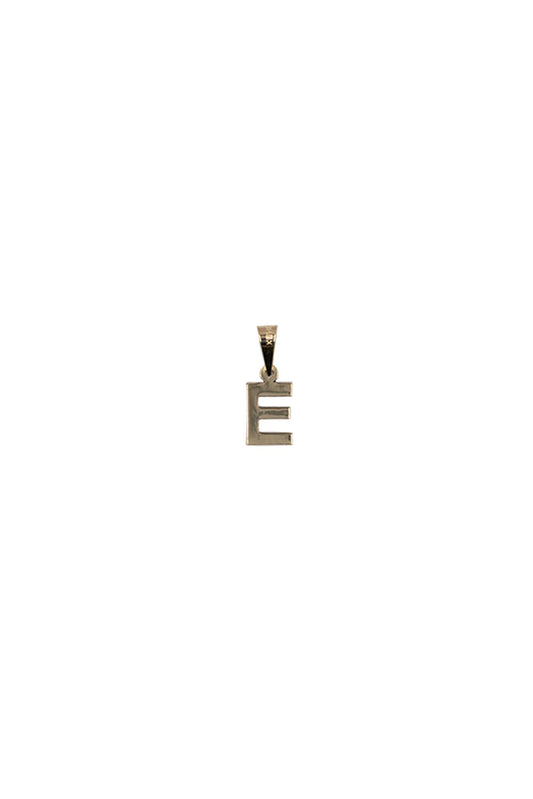 Dije inicial de oro sólido en 10 kilates con "E".png