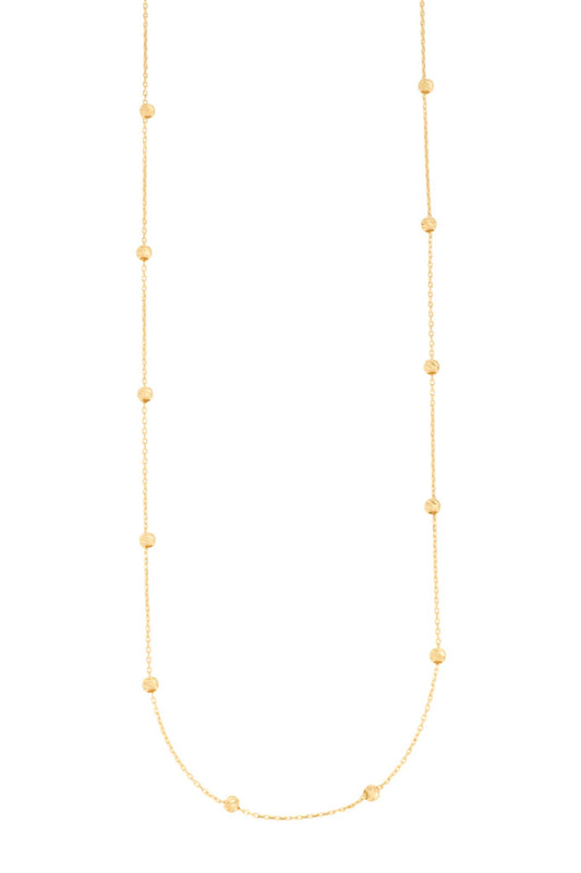 Gargantilla 10 kilates bolitas diamantadas chicas..png
