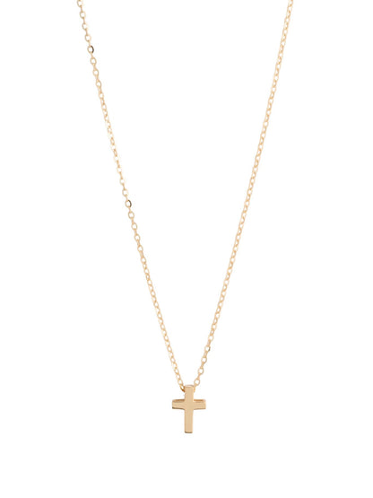 Gargantilla 10 kilates dije de cruz lisa chica.png