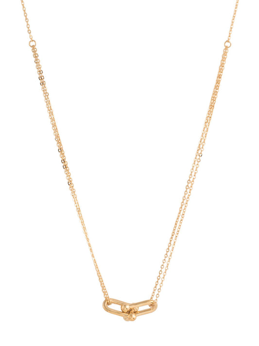 Gargantilla 10 kilates dije de eslabones tiffany en horizontal y cadena doble.png