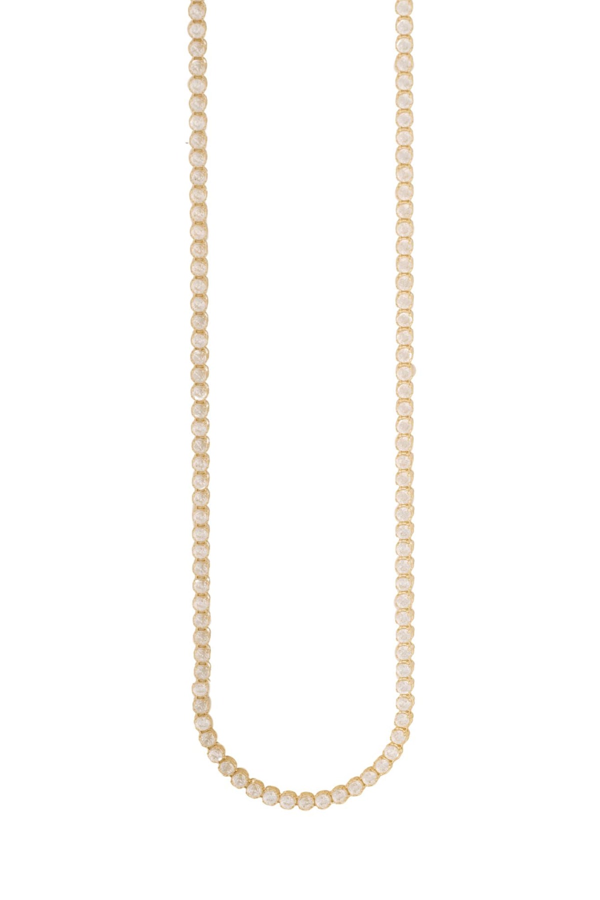 Gargantilla 10 kilates, zirconias blancas en tenis, oro amarillo..png