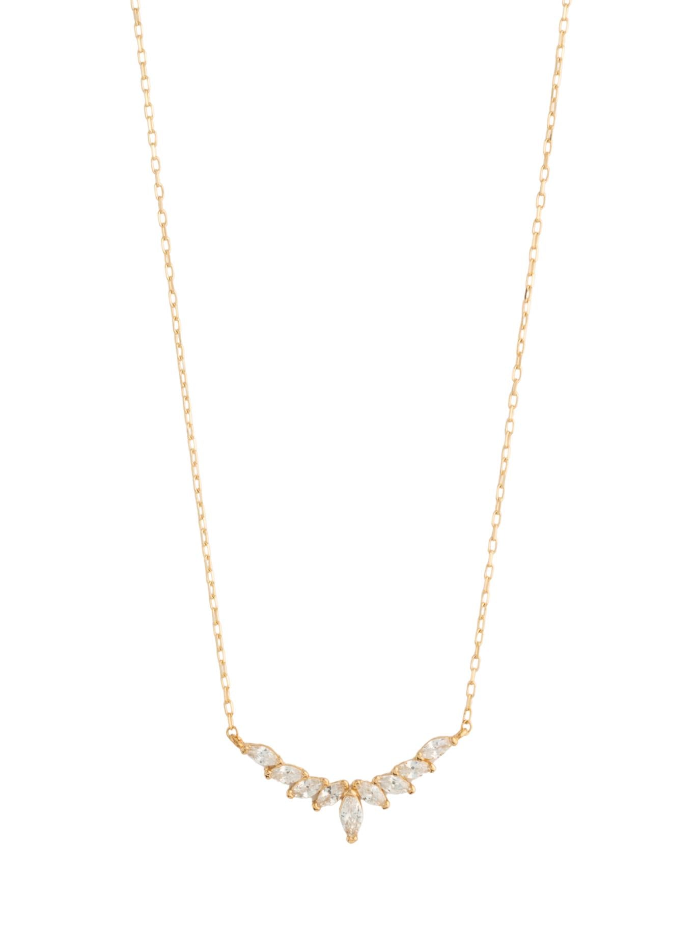 Gargantilla 10 kilates zirconias en forma de semillas y guirnalda.png