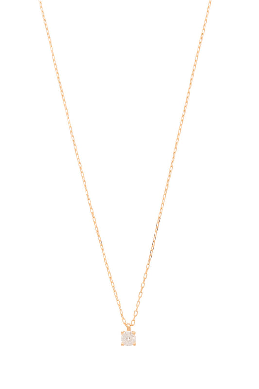 Gargantilla de oro sólido en 14 kilates con diamante solitario de 0.16 ct..png