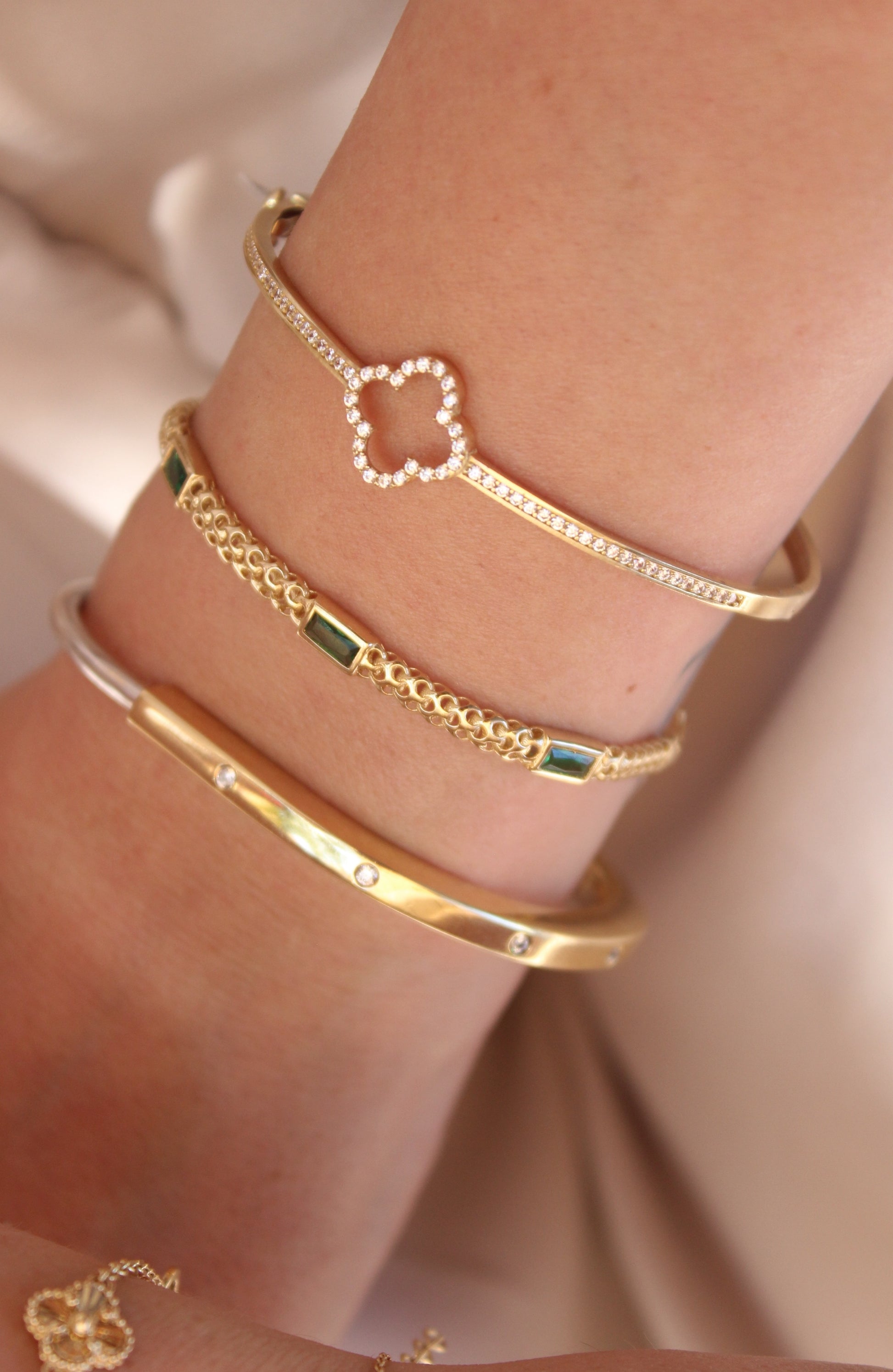 Pulsera van cleef y Tiffany